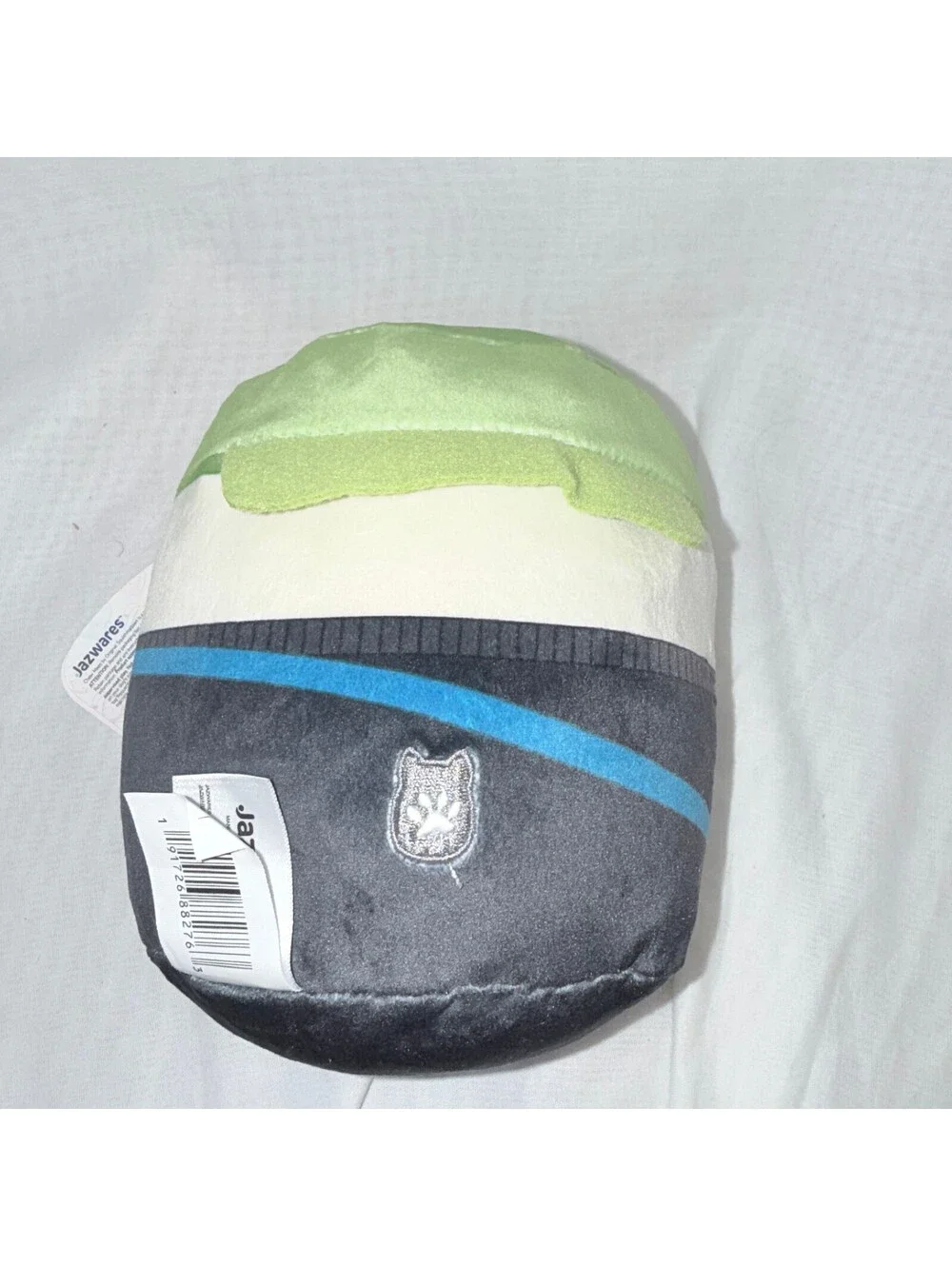 Squishmallows ChewMees Ezra French Bulldog 6” Crinkle Squeaky Dog Toy NW